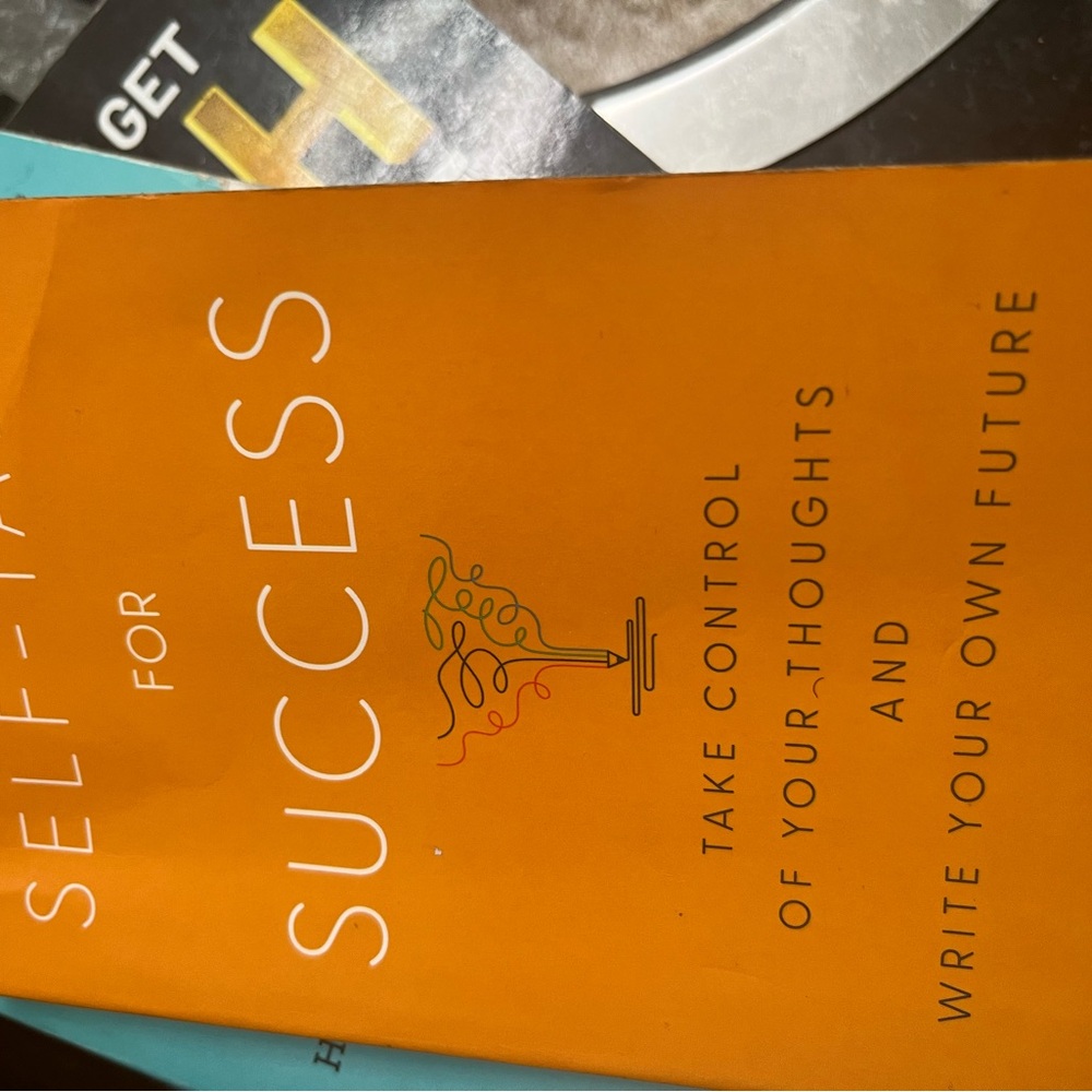 Orange Self-Help Book for Success